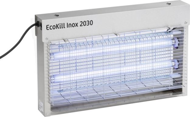 Image sur Tue-mouche électrique inox ECOKILL 2030, 2X15W, bleu